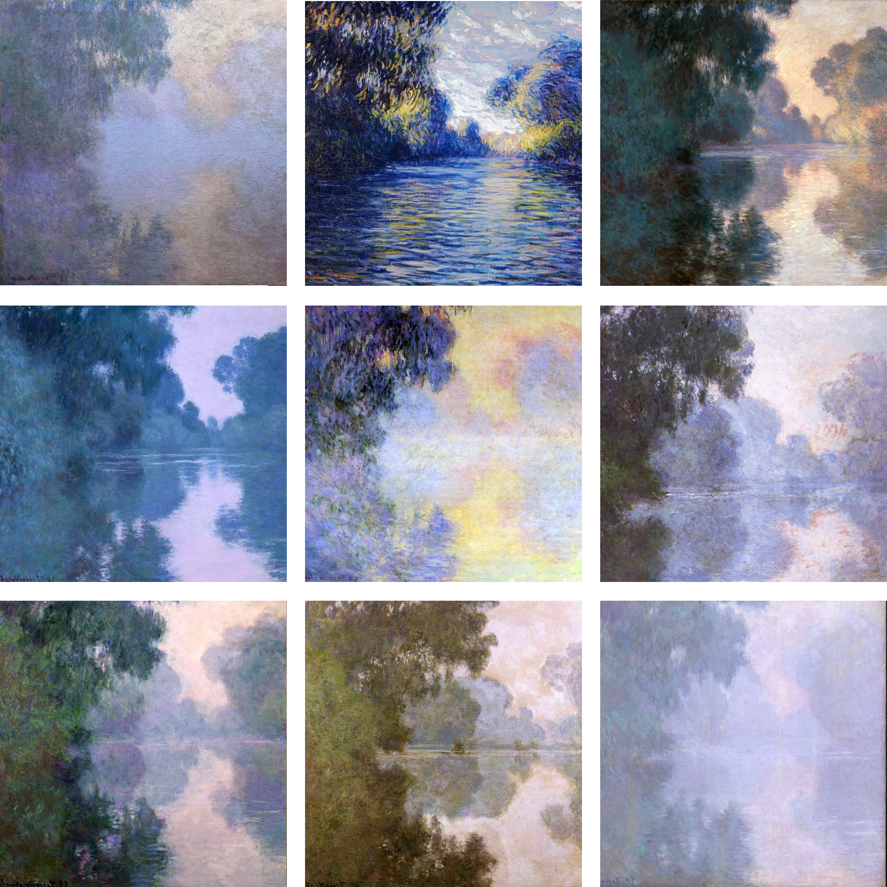 Monet's Mornings on the Seine