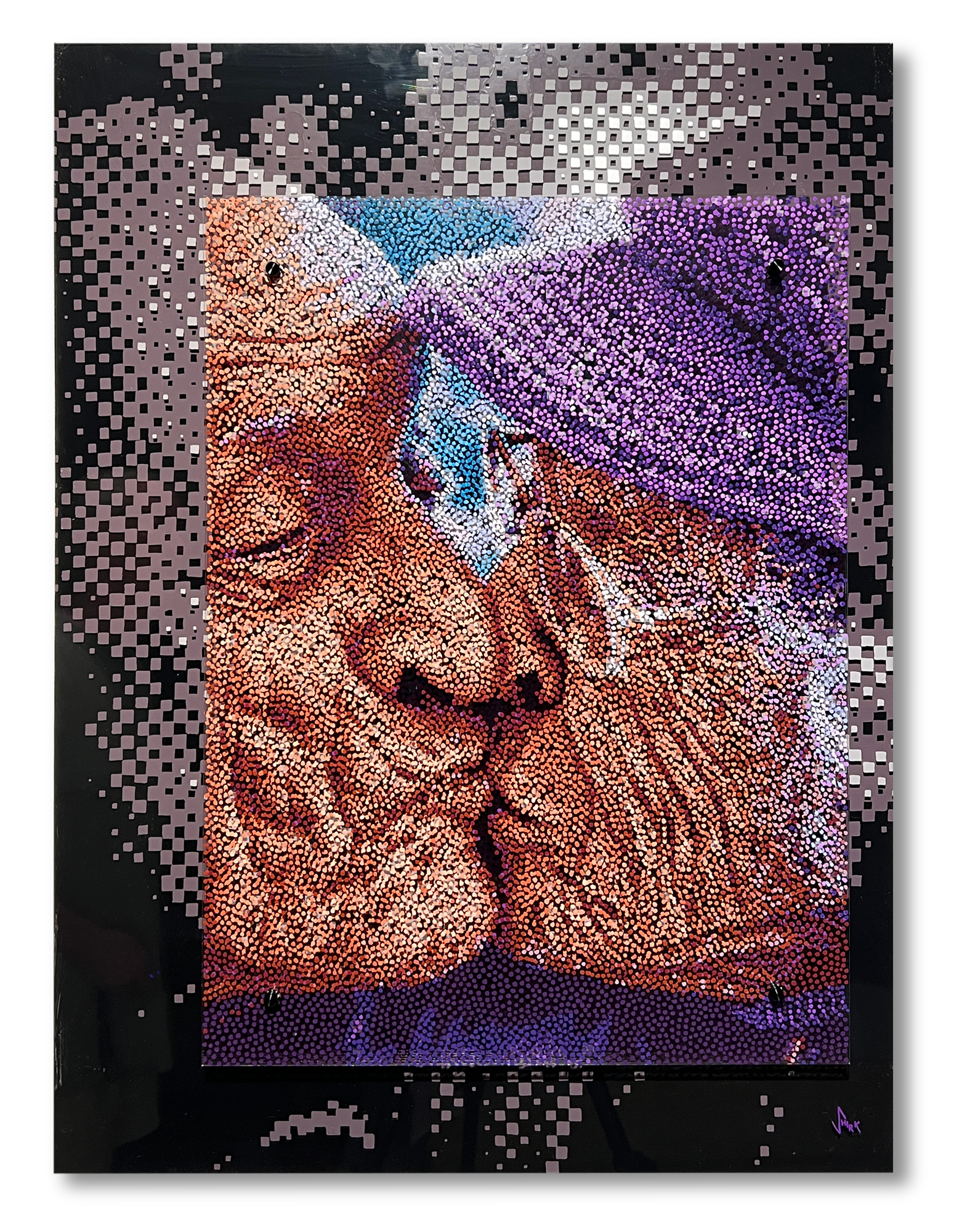 Neo-Pointillist Painting