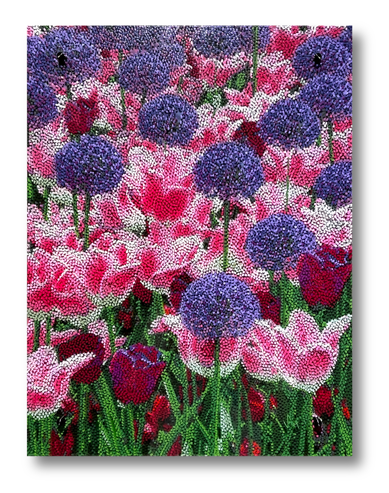 Contempory Neo-Pointillist Painting